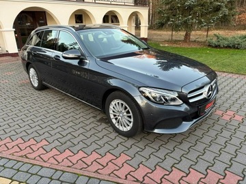 Mercedes Klasa C W205 2015 Mercedes C 180 Full LED ILS Czujniki parkowania