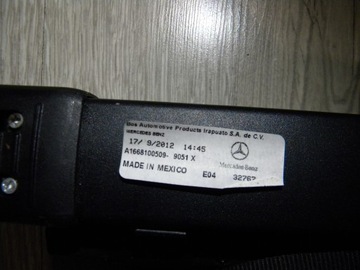 PĚKNÝ ORIGINÁLNÍ ROLETA KUFRU MERCEDES GL X166 A166 11-16 NE CHINA