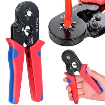 ZACISKARKA PRASKA DO TULEJEK KOŃCÓWEK 0,25-10mm²