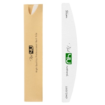 PILNIK DO PAZNOKCI NATURAL ŁÓDKA 180/240 NAIL4U
