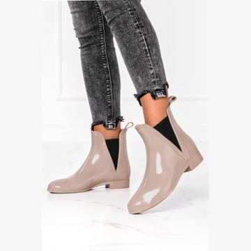 РЕЗИНОВЫЕ БОТИНКИ, РЕЗИНОВЫЕ БОТИНКИ, ЛЕГКИЕ, МОДНЫЕ, НОВЫЕ 40