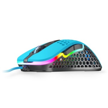 MYSZ DLA GRACZY XTRFY M4 BLUE 69G PIXART PMW3389