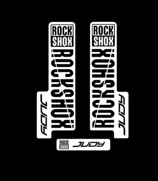 Dla Rock Shox JUDY 2018 widelec naklejka rower gó