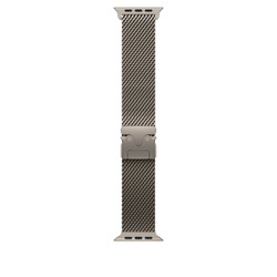 49mm Bransoleta mediolańska z tytanu natural S