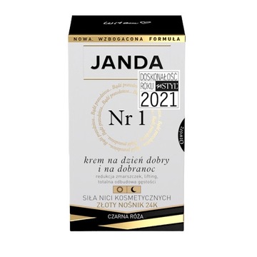 Janda Krem Nr 1 Hialuron Do twarzy Złoty Nośnik