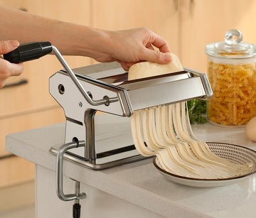 STALOWA maszynka do makaronu DUŻA pierogów lasagne ravioli POLSKA MARKA 5w1