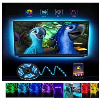 USB СВЕТОДИОДНАЯ ЛЕНТА 5050 RGB ЛАМПА СВЕТОДИОДНАЯ ЛАМПА 3М ЛЕНТА