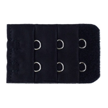 PRZEDŁUŻKA HAFTKA DO STANIKA 2-RZĘDOWA CZARNA