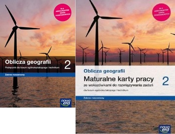 pakiet OBLICZA GEOGRAFII 2 podr+karty rozszerzenie