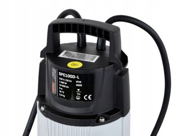 POMPA ZATAPIALNA DO BRUDNEJ WODY NAC SPE 100D-L MOC 1000 W 16 000 l/min