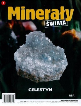 KOLEKCJA MINERAŁY ŚWIATA nr 7 - CELESTYN