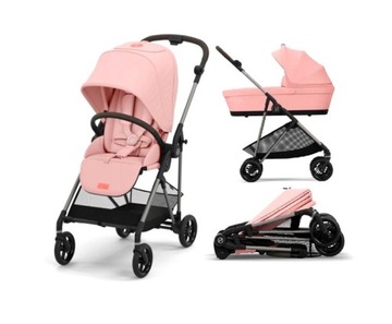 CYBEX LEKKI WÓZEK SPACEROWY MELIO DLA DZIECKA PRZÓD-TYŁ Z GONDOLĄ GRATIS