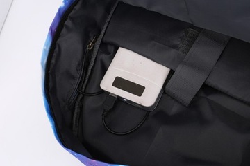 PLECAK SZKOLNY TORNISTER STICH USB A4 DUŻY WODOODPORNY KOLORY WIELE WZORÓW