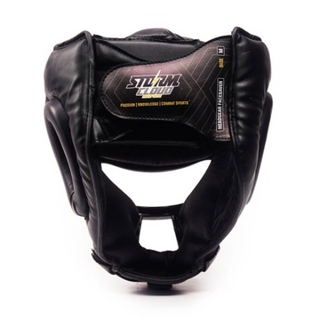 Боксерский шлем StormCloud HG1 со съемной защитной маской, полная защита Черный L