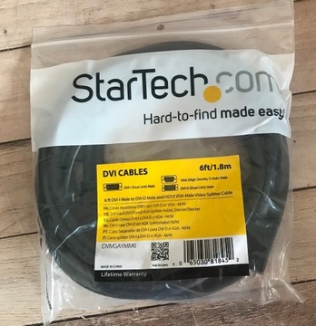 STARTECH DVI-I — DVI-D + РАЗЪЕМНЫЙ КАБЕЛЬ VGA