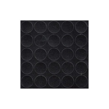 Zaślepka samoprzylepna fi14 CZARNY BARANEK 327