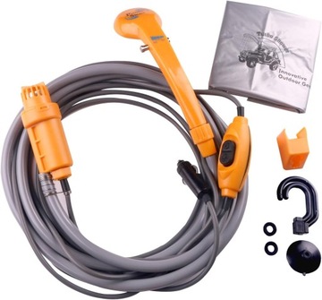 АВТОМОБИЛЬНЫЙ ТУРИСТИЧЕСКИЙ ДУШ 12В ДЛЯ ДУШЕВОГО ВОДЯНОГО НАСОСА ДЛЯ КЕМПИНГА