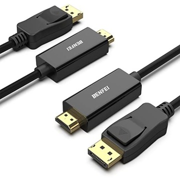 Kabel DisplayPort - HDMI BENFEI FullHD 1,8m
