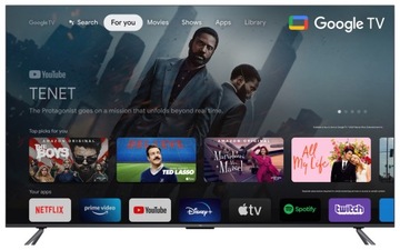 TCL 85C645 QLED 4K Google TV HDR10 Atmos TV