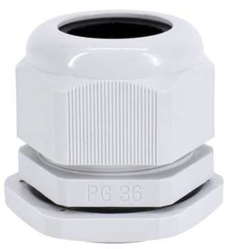 DŁAWIK KABLOWY DŁAWICA PG 36 IP68 SZARY - 10 SZTUK