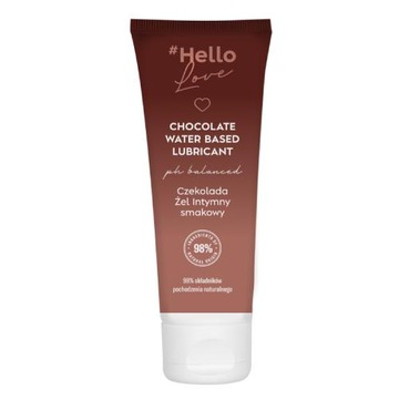 HELLO Love - Żel Intymny Smakowy - CZEKOLADA 75 ml