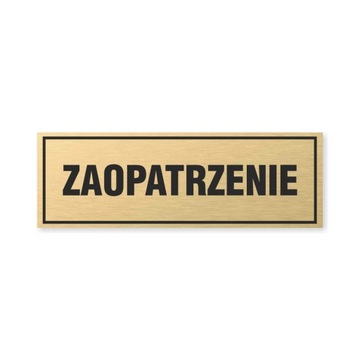 Tabliczka złota z taśmą OPZ-38 - ZAOPZAtrzenie