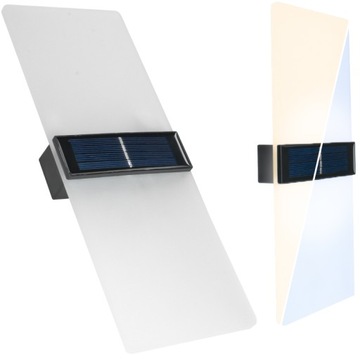 SOLARNA LAMPKA LED OGRODOWA LAMPA KINKIET LATARNIA OZDOBA WISZĄCA Z CZUJNIK