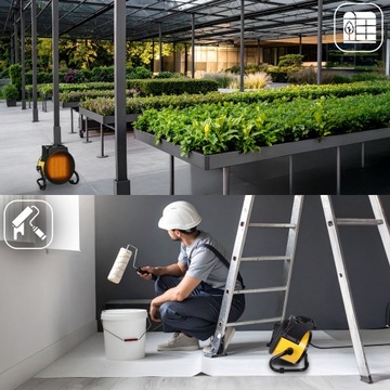 Керамический электронагреватель EBERG PTC 2 кВт, нагреватель + термостат