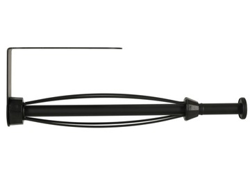 UCHWYT WIESZAK NA RĘCZNIK PAPIEROWY KUCHENNY CZARNY MAT LOFT MATOWY LOFTOWY