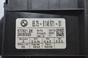 9149671 JINÉ MODUL 118 D 105 2008 BMW 1 (E81)