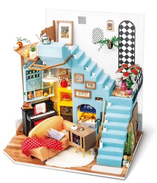 Robotime Drewniany Model do Składania Joy's Room