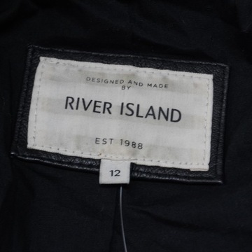 RIVER ISLAND Kurtka damska skóra Rozmiar 38