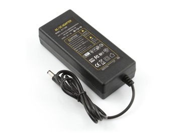 БЛОК ПИТАНИЯ СВЕТОДИОДОВ 12В НАСТОЛЬНЫЙ 72ВТ 6А С КАБЕЛЕМ