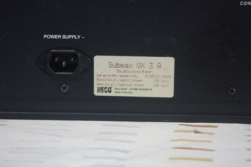 HECO SUBMAX UX 3 АКТИВНЫЙ САБВУФЕР 100/180 ВАТТ+ 2 СПУТНИКА