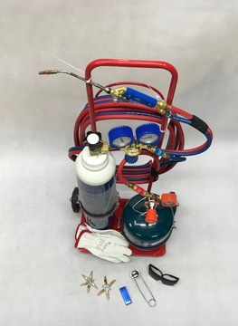 НАБОР ДЛЯ ПАЙКИ БАЛЛОНОВ С КИСЛОРОДОМ, ПРОПАНОМ 3+8