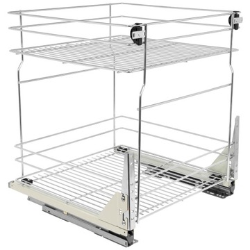 Kosz cargo 50cm 2p. 500 z systemem jezdnym cichy domyk Polski producent