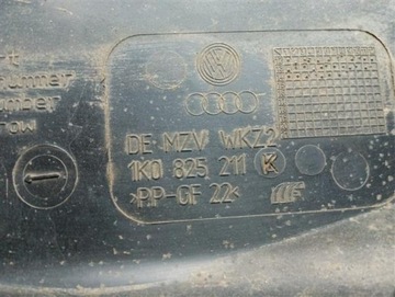 SKODA YETI GOLF VI КРЫШКА ШАССИ ЛЕВАЯ 1K0825211K