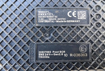 ДАТЧИК ВЫХЛОПНЫХ ГАЗОВ NOX VOLVO FH 4 EURO 5, 6