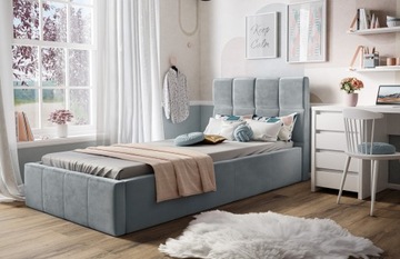 ЧАРЛИ односпальная мягкая кровать 90x200