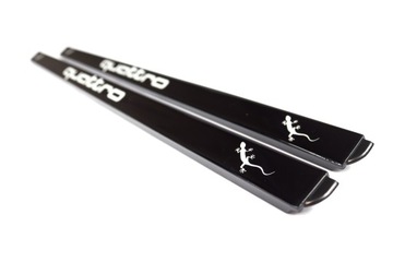 НАБОР РАМОК НОМЕРНОГО ЗНАКА AUDI QUATTRO ИЗ 2-Х КАЧЕСТВ!!!