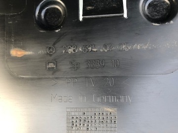 MERCEDES CLK LIFT W208 КРЫШКА ЗАДНЕГО БАГАЖНОГО РЕМНЯ