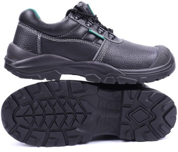 BUTY ROBOCZE SKÓRA BYDLĘCA PODNOSEK STALOWY S1 40