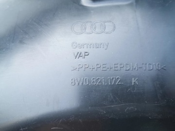 AUDI A4 B9 PODBĚH PRAVÉ PŘEDNÍ 8W0821172K
