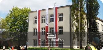 FLAGA POLSKA FLAGI POLSKI PRODUCENT 112x70 cm MOCNA ManufakturaFlag
