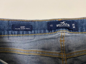 HOLLISTER CALIFORNIA MĘSKIE SPODNIE JEANSY ROZMIAR W29 L30