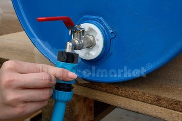 1/2 кран для бочек АДАПТЕР быстроразъёмный клапан для IBC TANKS + коннекторы