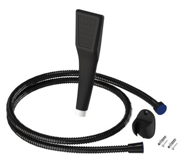 НАБОР ДЛЯ ВАННОЙ ЧЕРНЫЙ ДУШ РУЧНОЙ ШЛАНГ РУЧКА HAO