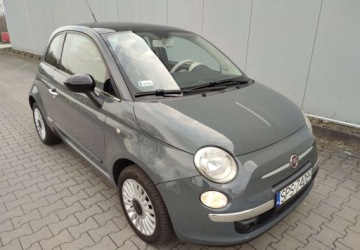 Fiat 500 II Hatchback 3d 1.2 69KM 2009 Fiat 500 Fiat 500 Klima 1.2 Benzyna 69KM, zdjęcie 6