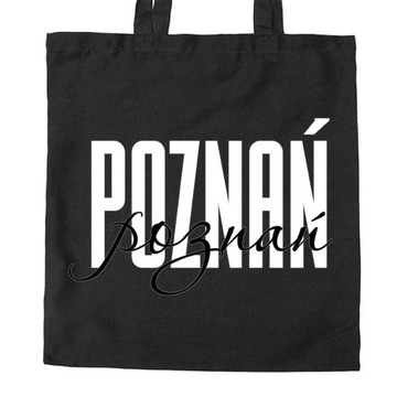 torba czarna Pamiątka Poznań