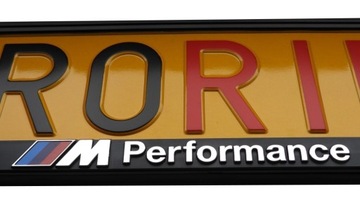 2x 3D РАМА BMW M PERFORMANCE SERIES 1 2 3 4 5 6 7 8 X1 X3 X4 X5 X6